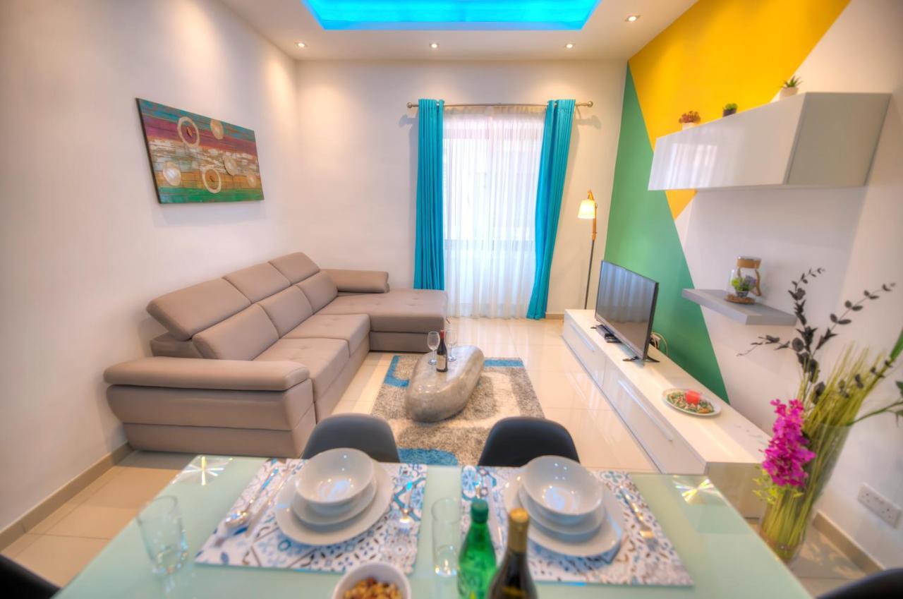 Spacious And Beautifully Furnished 3 Bedrooms/3Bathrooms Apartment With 2 Balconies Wvid1-1 Gzira Zewnętrze zdjęcie